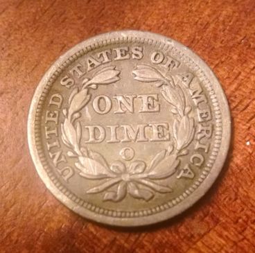1857-O-Seated-Liberty-Dime.-Thoughts?